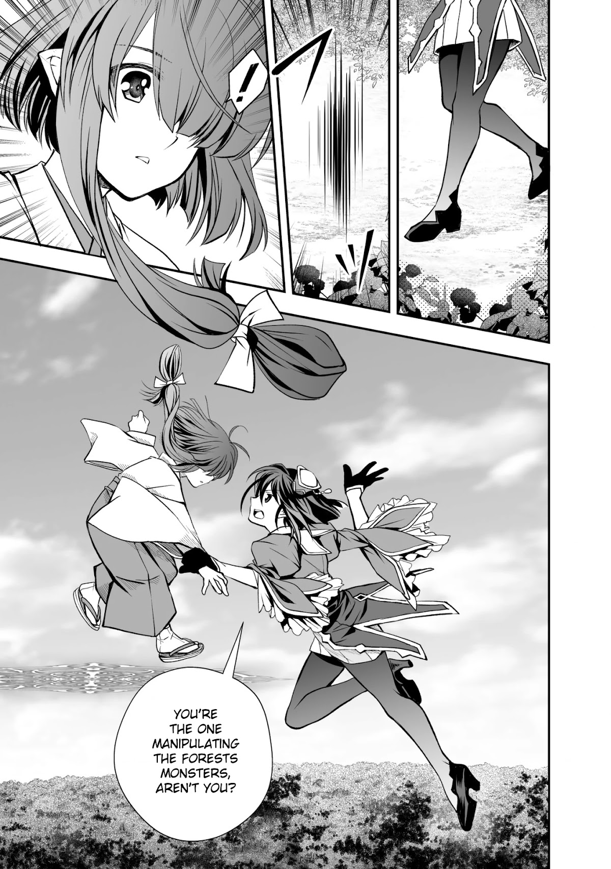 Level 1 no Saikyou kenja ~Noroi de sai kakyuu mahou shika tsukaenaikedo, kami no kanchigai de mugen no maryoku o te ni ire saikyou ni~ Chapter 19 page 13 - Chapter 19: Within that cute figure, hides a certain malice