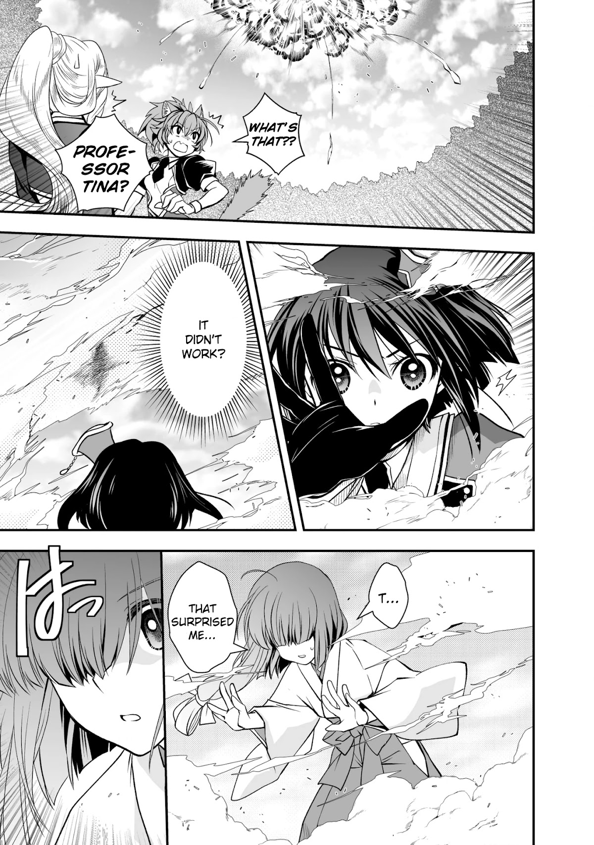 Level 1 no Saikyou kenja ~Noroi de sai kakyuu mahou shika tsukaenaikedo, kami no kanchigai de mugen no maryoku o te ni ire saikyou ni~ Chapter 19 page 15 - Chapter 19: Within that cute figure, hides a certain malice