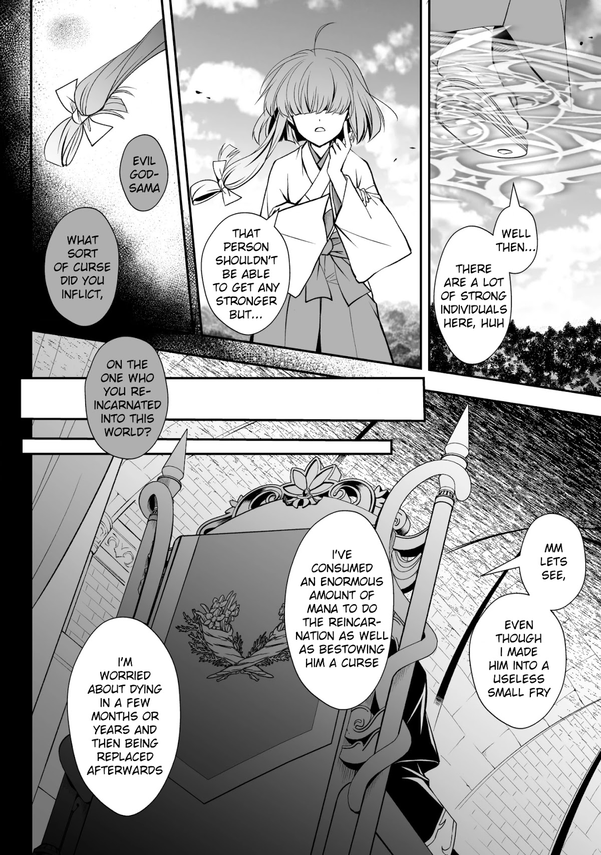 Level 1 no Saikyou kenja ~Noroi de sai kakyuu mahou shika tsukaenaikedo, kami no kanchigai de mugen no maryoku o te ni ire saikyou ni~ Chapter 19 page 2 - Chapter 19: Within that cute figure, hides a certain malice