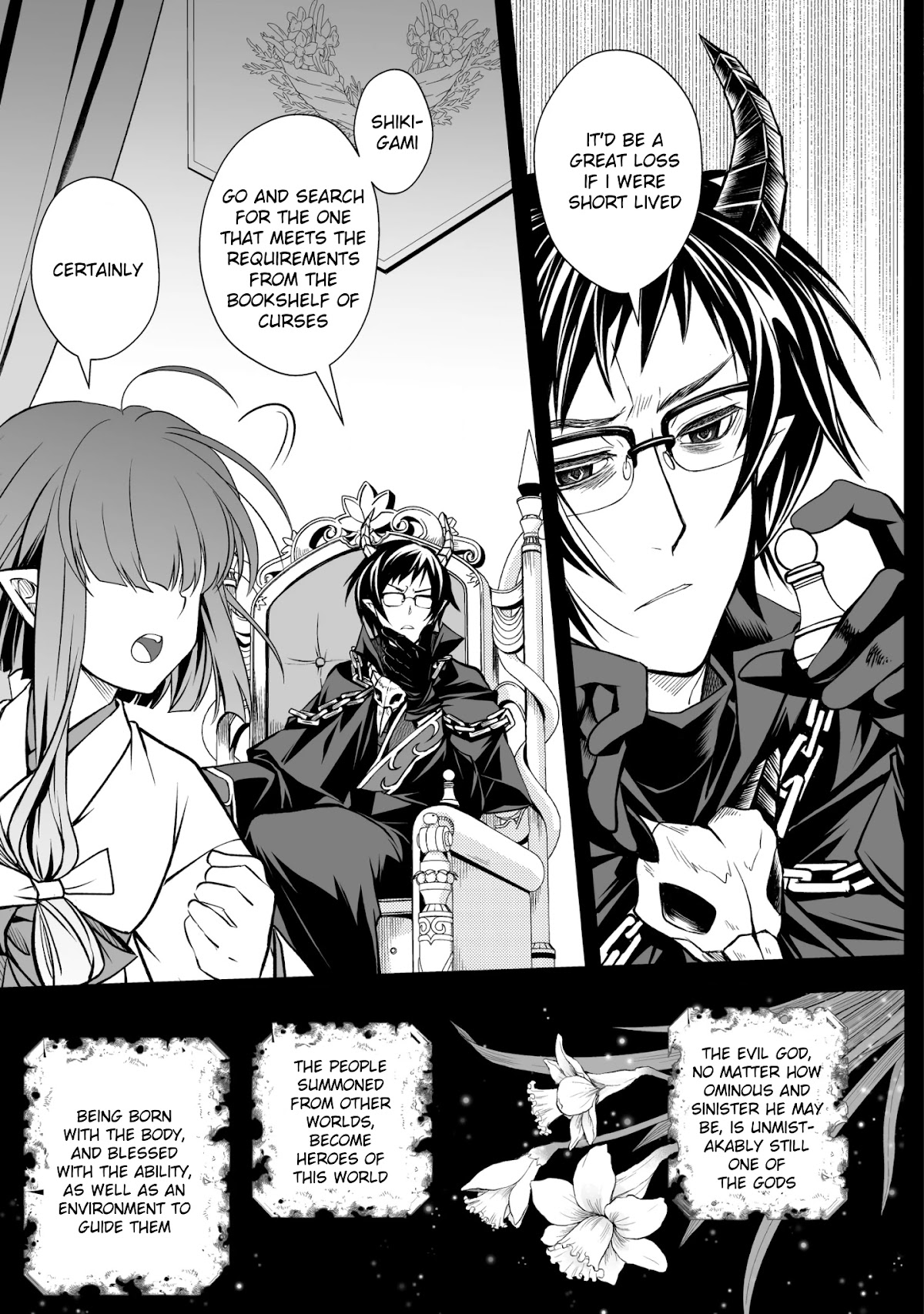 Level 1 no Saikyou kenja ~Noroi de sai kakyuu mahou shika tsukaenaikedo, kami no kanchigai de mugen no maryoku o te ni ire saikyou ni~ Chapter 19 page 3 - Chapter 19: Within that cute figure, hides a certain malice