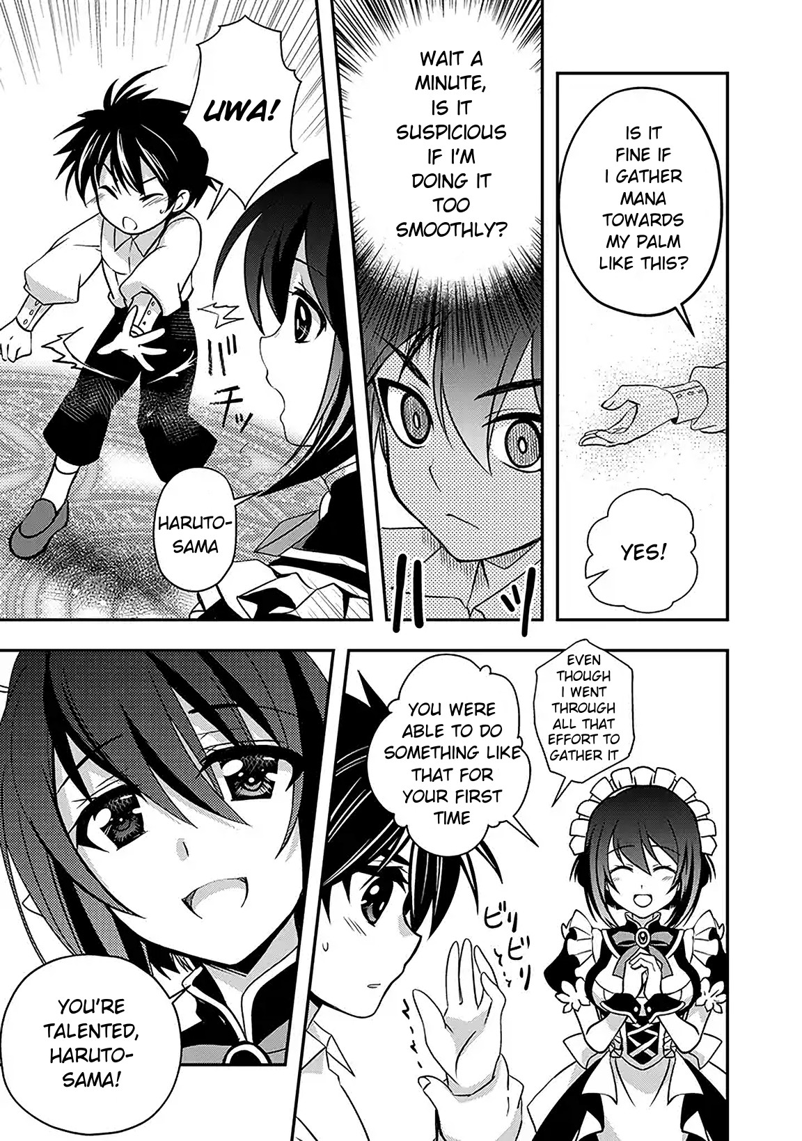 Level 1 no Saikyou kenja ~Noroi de sai kakyuu mahou shika tsukaenaikedo, kami no kanchigai de mugen no maryoku o te ni ire saikyou ni~ Chapter 2 page 19 - Chapter 2: My personal maid was the great-grandchild of the hero