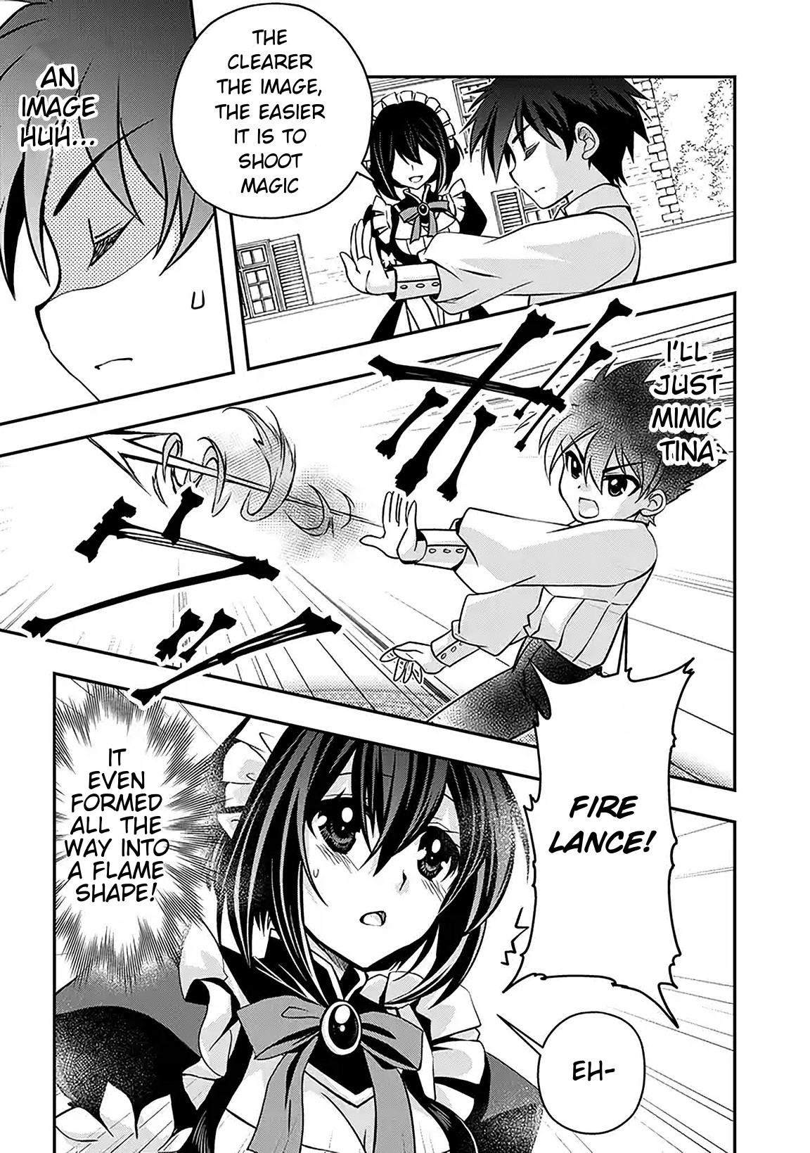 Level 1 no Saikyou kenja ~Noroi de sai kakyuu mahou shika tsukaenaikedo, kami no kanchigai de mugen no maryoku o te ni ire saikyou ni~ Chapter 2 page 21 - Chapter 2: My personal maid was the great-grandchild of the hero