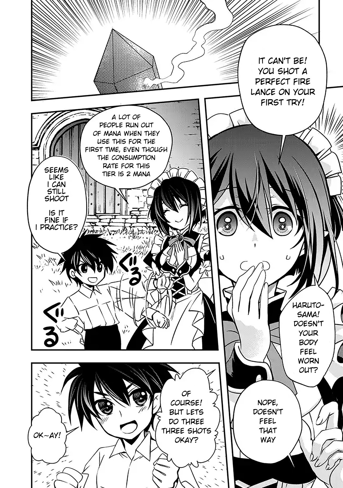 Level 1 no Saikyou kenja ~Noroi de sai kakyuu mahou shika tsukaenaikedo, kami no kanchigai de mugen no maryoku o te ni ire saikyou ni~ Chapter 2 page 22 - Chapter 2: My personal maid was the great-grandchild of the hero