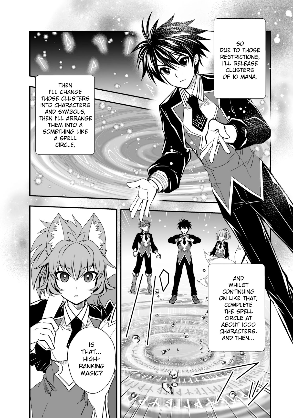 Level 1 no Saikyou kenja ~Noroi de sai kakyuu mahou shika tsukaenaikedo, kami no kanchigai de mugen no maryoku o te ni ire saikyou ni~ Chapter 22 page 10 - Chapter 22: Summoning a spirit with my elementary level magic
