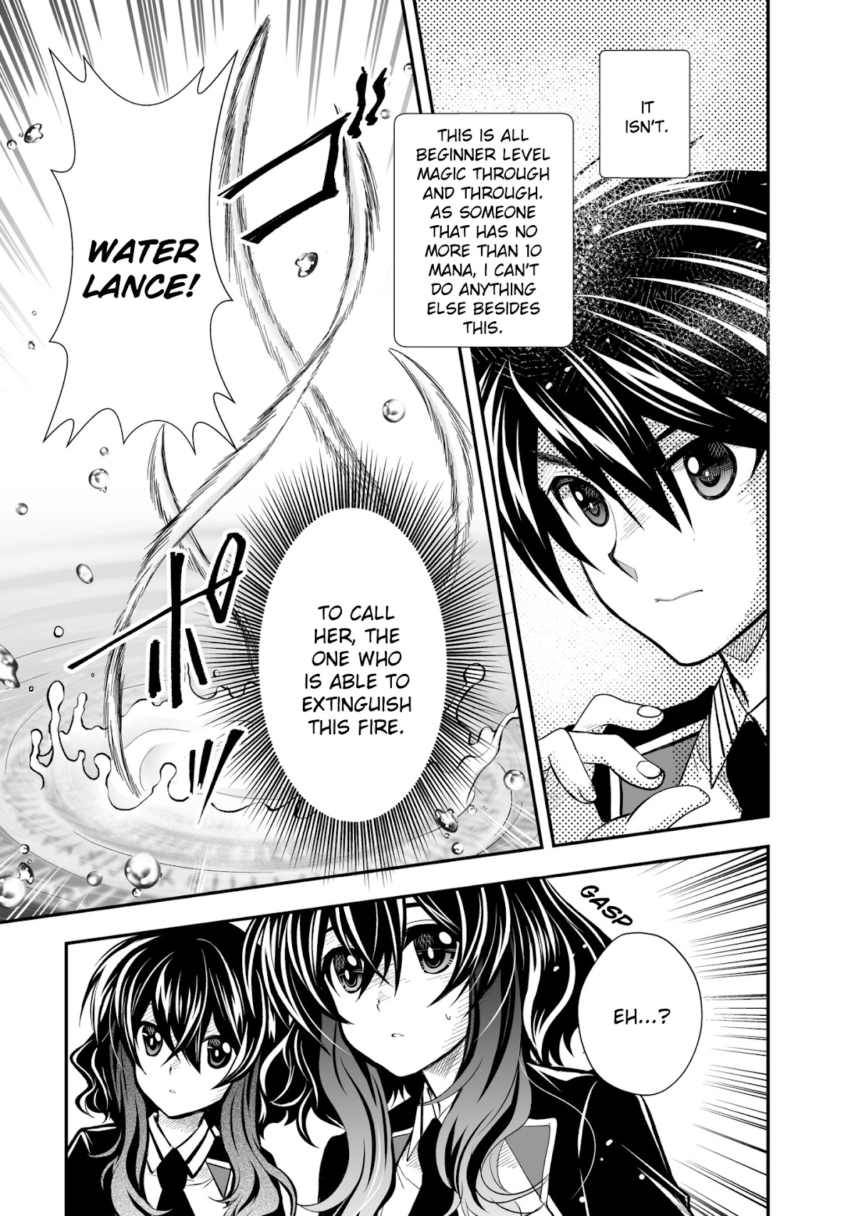 Level 1 no Saikyou kenja ~Noroi de sai kakyuu mahou shika tsukaenaikedo, kami no kanchigai de mugen no maryoku o te ni ire saikyou ni~ Chapter 22 page 11 - Chapter 22: Summoning a spirit with my elementary level magic