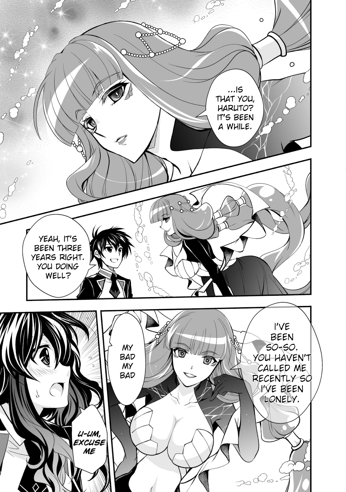 Level 1 no Saikyou kenja ~Noroi de sai kakyuu mahou shika tsukaenaikedo, kami no kanchigai de mugen no maryoku o te ni ire saikyou ni~ Chapter 22 page 13 - Chapter 22: Summoning a spirit with my elementary level magic