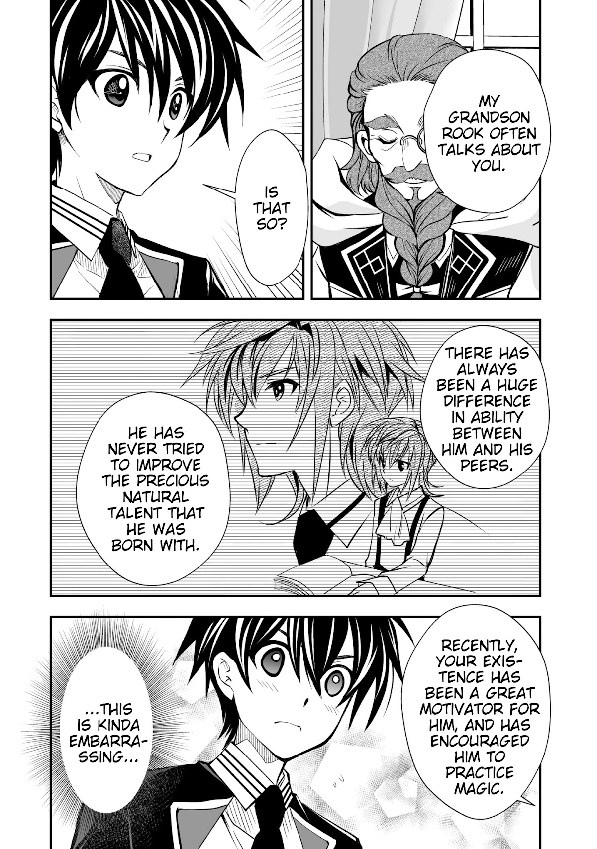 Level 1 no Saikyou kenja ~Noroi de sai kakyuu mahou shika tsukaenaikedo, kami no kanchigai de mugen no maryoku o te ni ire saikyou ni~ Chapter 23 page 18 - Chapter 23: The time for my level to be revealed has come.