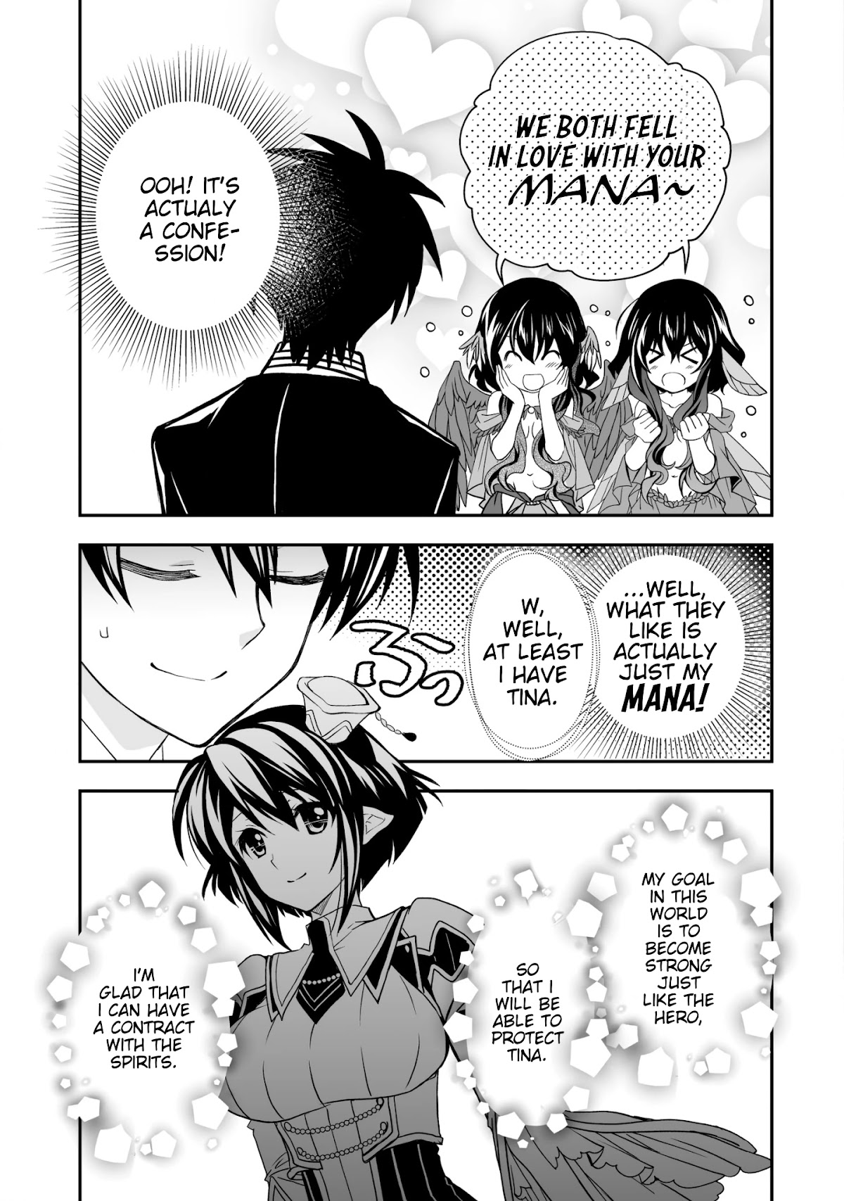 Level 1 no Saikyou kenja ~Noroi de sai kakyuu mahou shika tsukaenaikedo, kami no kanchigai de mugen no maryoku o te ni ire saikyou ni~ Chapter 24 page 21 - Chapter 24: I found out my classmate's identity