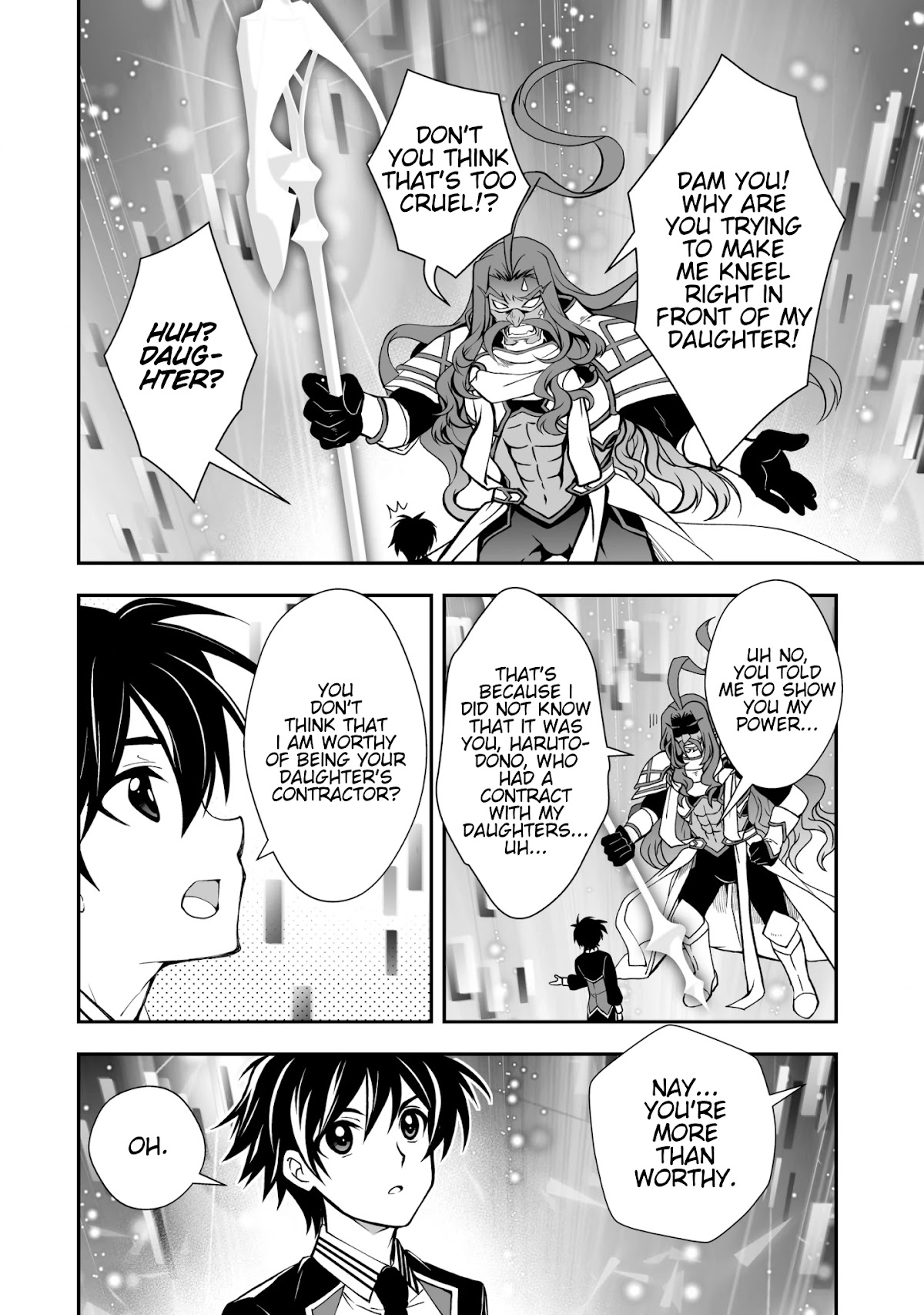 Level 1 no Saikyou kenja ~Noroi de sai kakyuu mahou shika tsukaenaikedo, kami no kanchigai de mugen no maryoku o te ni ire saikyou ni~ Chapter 25 page 16 - Chapter 25: The one I summoned was some old guy (spirit)