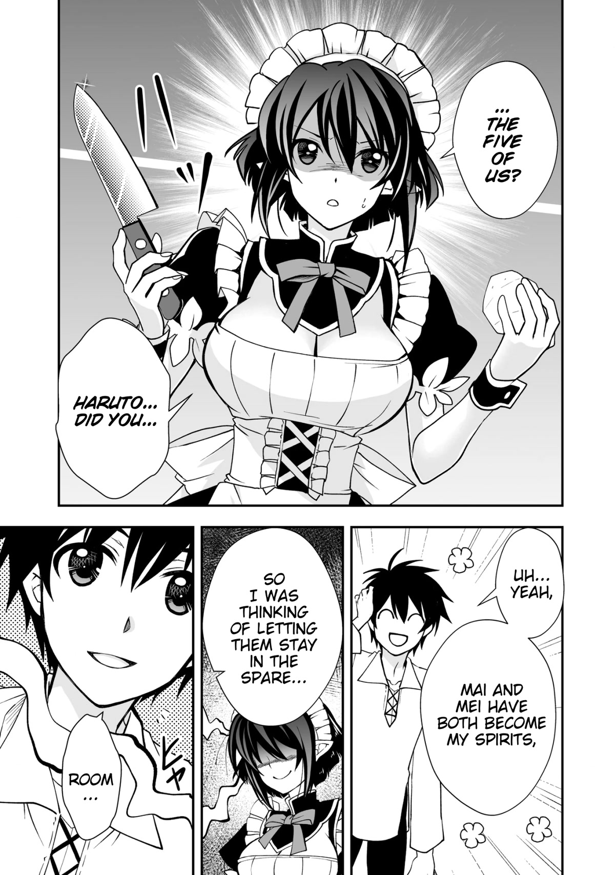 Level 1 no Saikyou kenja ~Noroi de sai kakyuu mahou shika tsukaenaikedo, kami no kanchigai de mugen no maryoku o te ni ire saikyou ni~ Chapter 26.2 page 11 - Chapter 26.2: I accidentally made my personal maid angry (Second Half)