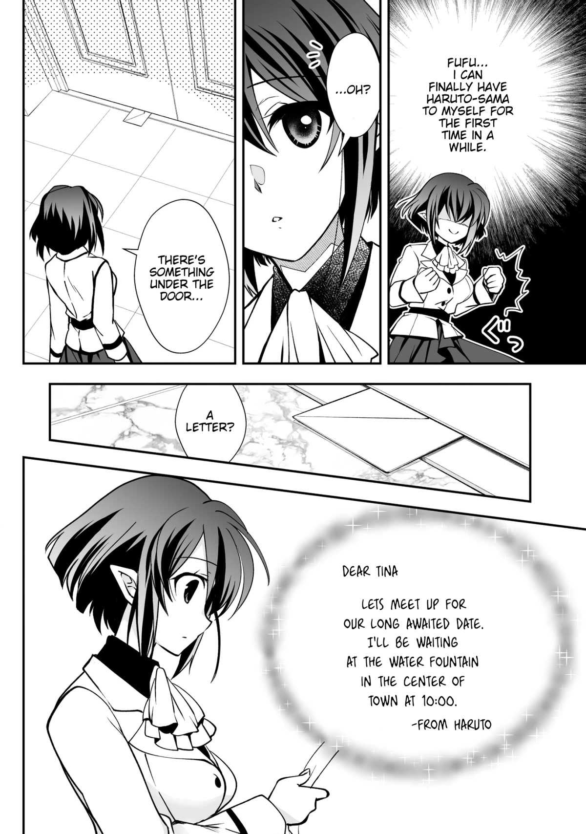 Level 1 no Saikyou kenja ~Noroi de sai kakyuu mahou shika tsukaenaikedo, kami no kanchigai de mugen no maryoku o te ni ire saikyou ni~ Chapter 27 page 4 - Chapter 27: My maid is looking forward to our date.