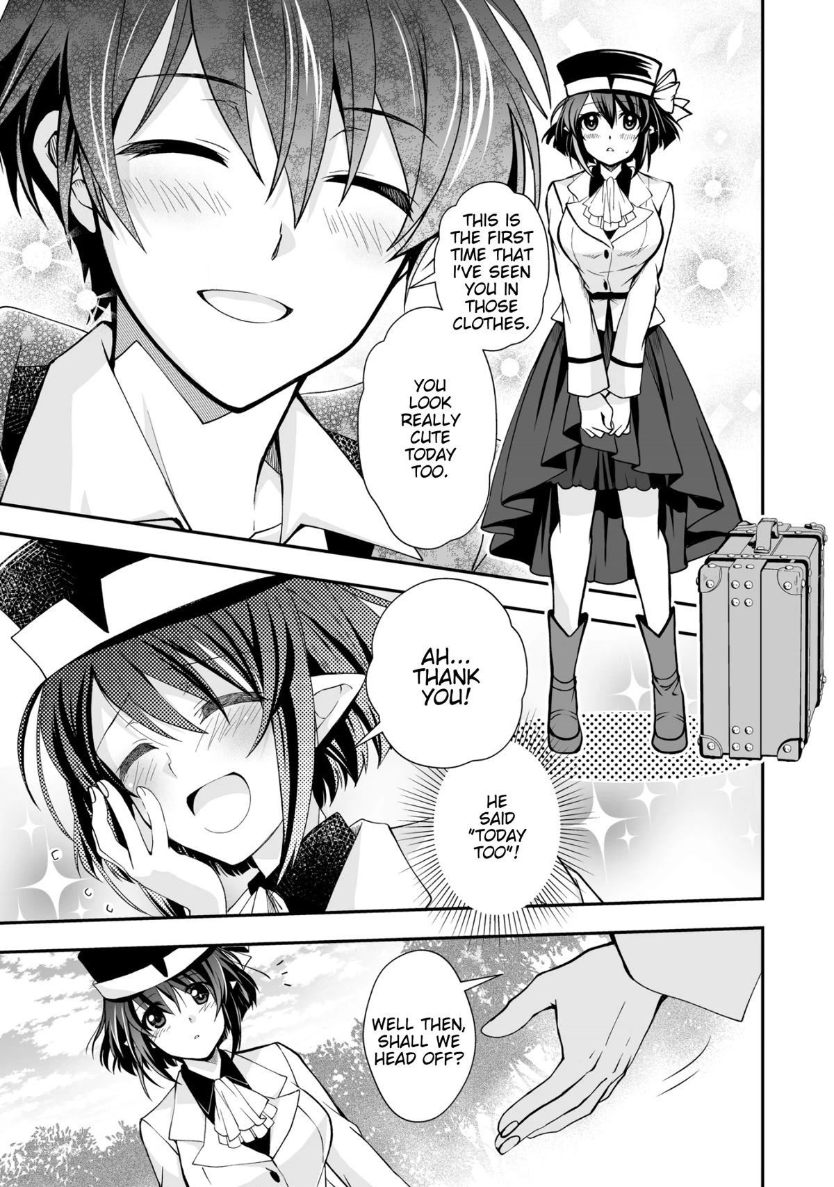 Level 1 no Saikyou kenja ~Noroi de sai kakyuu mahou shika tsukaenaikedo, kami no kanchigai de mugen no maryoku o te ni ire saikyou ni~ Chapter 27 page 7 - Chapter 27: My maid is looking forward to our date.