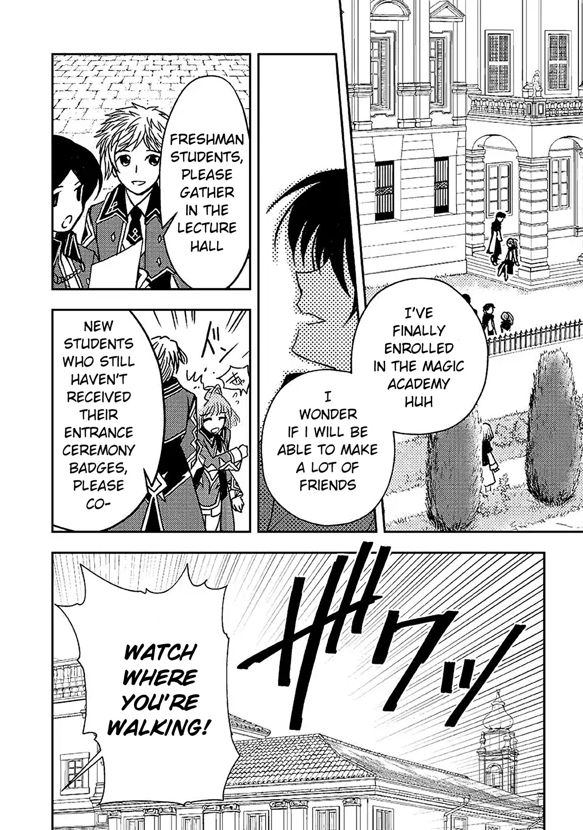 Level 1 no Saikyou kenja ~Noroi de sai kakyuu mahou shika tsukaenaikedo, kami no kanchigai de mugen no maryoku o te ni ire saikyou ni~ Chapter 3 page 12 - Chapter 3: My first kill was a small monster