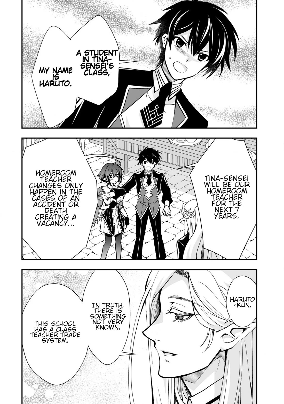 Level 1 no Saikyou kenja ~Noroi de sai kakyuu mahou shika tsukaenaikedo, kami no kanchigai de mugen no maryoku o te ni ire saikyou ni~ Chapter 30 page 18 - Chapter 30: The student council president stands in the way of my life in another world