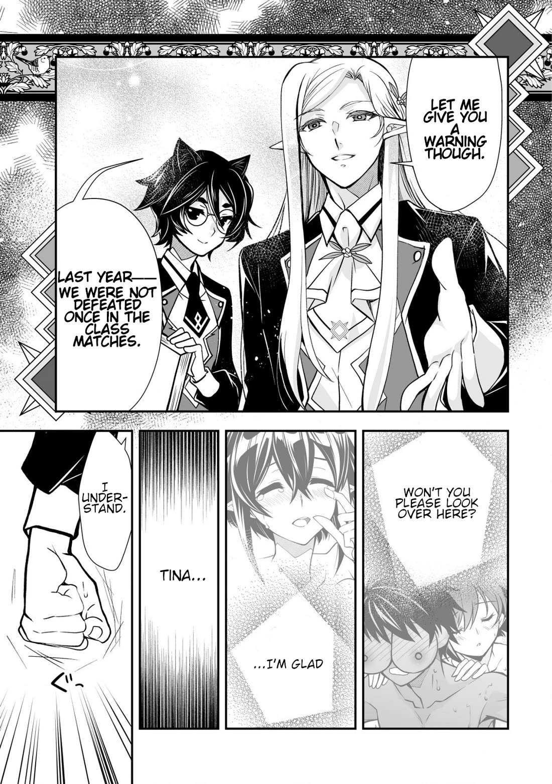 Level 1 no Saikyou kenja ~Noroi de sai kakyuu mahou shika tsukaenaikedo, kami no kanchigai de mugen no maryoku o te ni ire saikyou ni~ Chapter 30 page 23 - Chapter 30: The student council president stands in the way of my life in another world