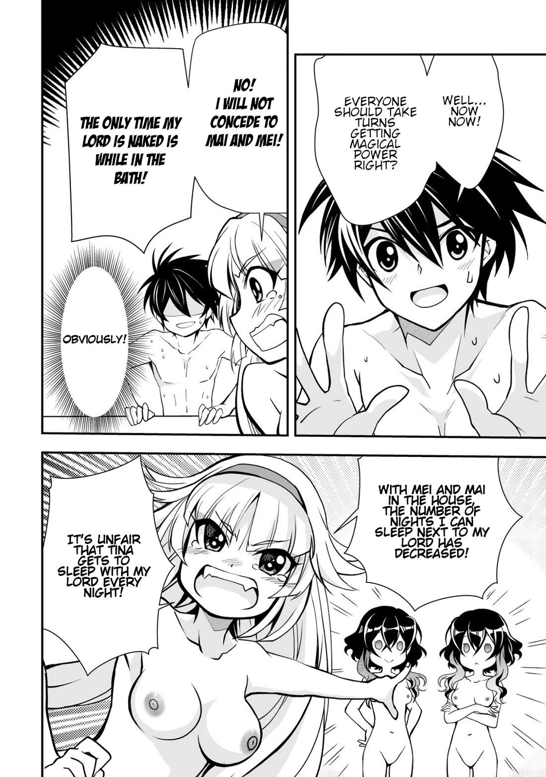 Level 1 no Saikyou kenja ~Noroi de sai kakyuu mahou shika tsukaenaikedo, kami no kanchigai de mugen no maryoku o te ni ire saikyou ni~ Chapter 30 page 6 - Chapter 30: The student council president stands in the way of my life in another world
