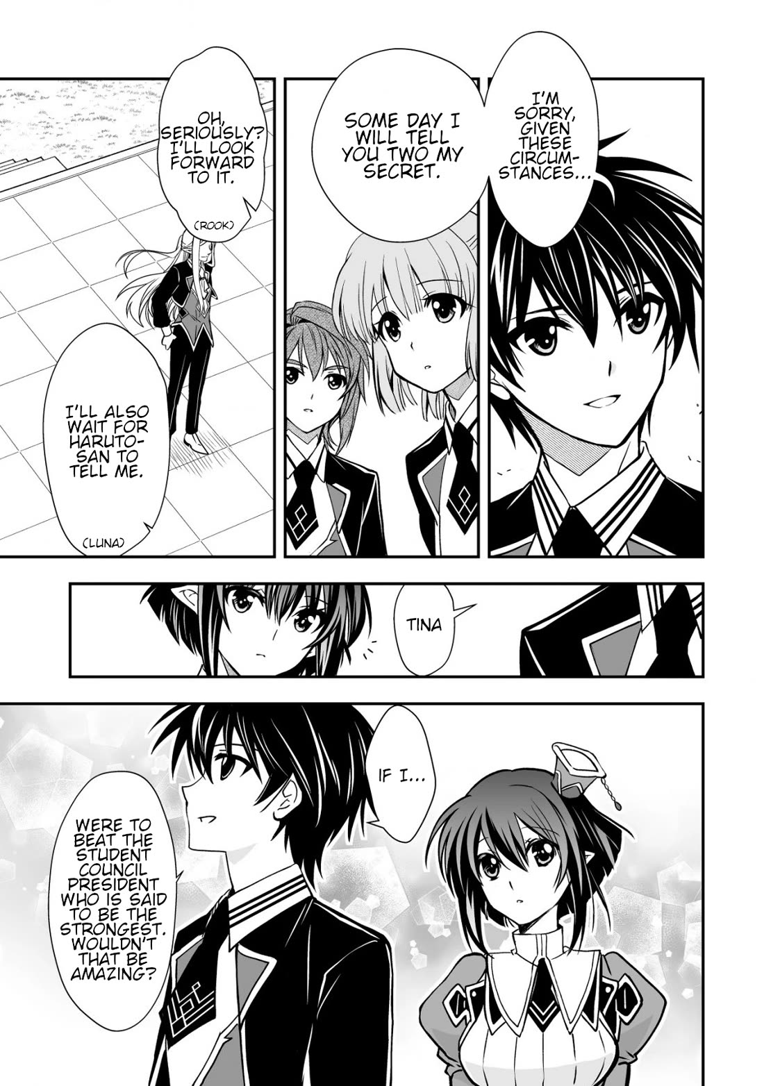 Level 1 no Saikyou kenja ~Noroi de sai kakyuu mahou shika tsukaenaikedo, kami no kanchigai de mugen no maryoku o te ni ire saikyou ni~ Chapter 31 page 23 - Chapter 31: I have classmates I can trust