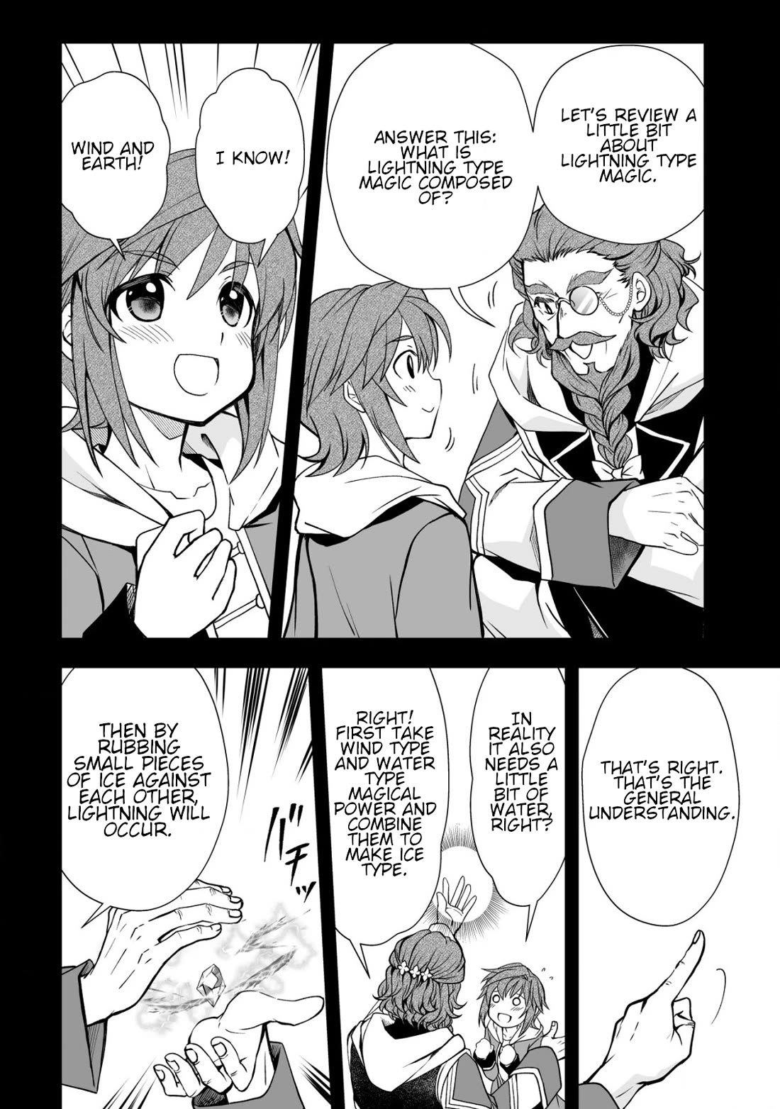 Level 1 no Saikyou kenja ~Noroi de sai kakyuu mahou shika tsukaenaikedo, kami no kanchigai de mugen no maryoku o te ni ire saikyou ni~ Chapter 31 page 8 - Chapter 31: I have classmates I can trust