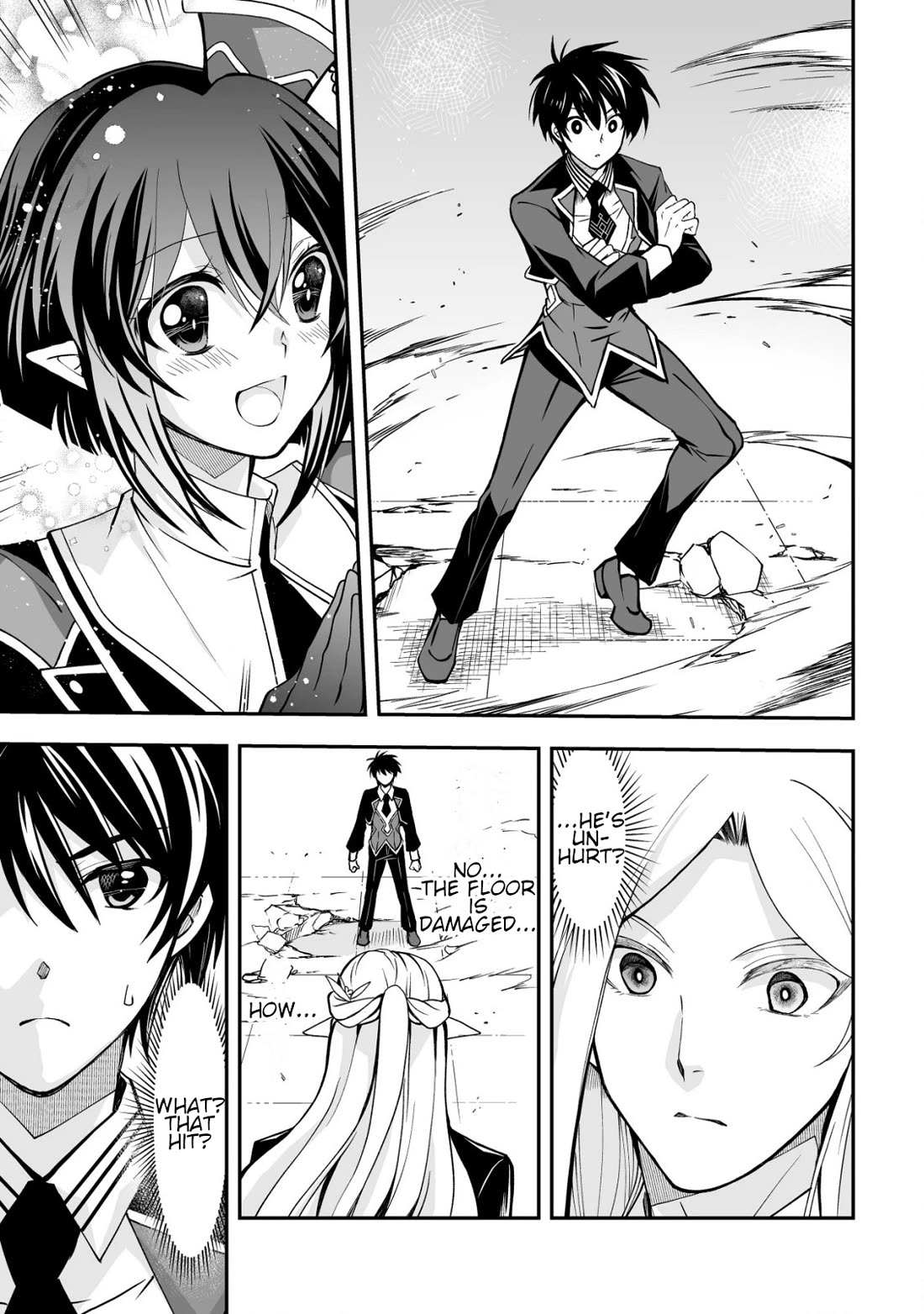Level 1 no Saikyou kenja ~Noroi de sai kakyuu mahou shika tsukaenaikedo, kami no kanchigai de mugen no maryoku o te ni ire saikyou ni~ Chapter 32 page 19 - Chapter 32: A serious battle starts between us