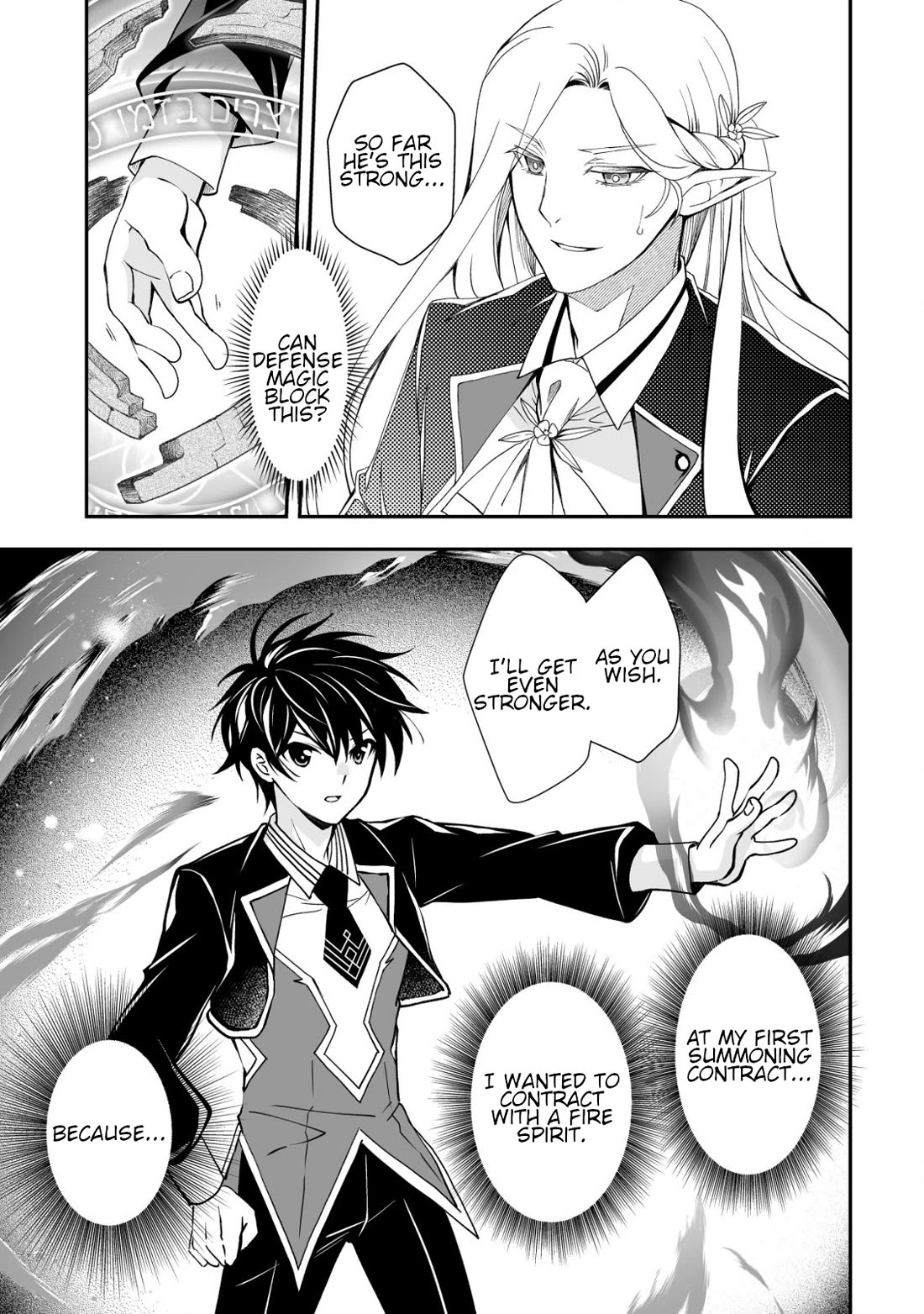 Level 1 no Saikyou kenja ~Noroi de sai kakyuu mahou shika tsukaenaikedo, kami no kanchigai de mugen no maryoku o te ni ire saikyou ni~ Chapter 33 page 11 - Chapter 33: I am the strongest sage at level 1 [END]