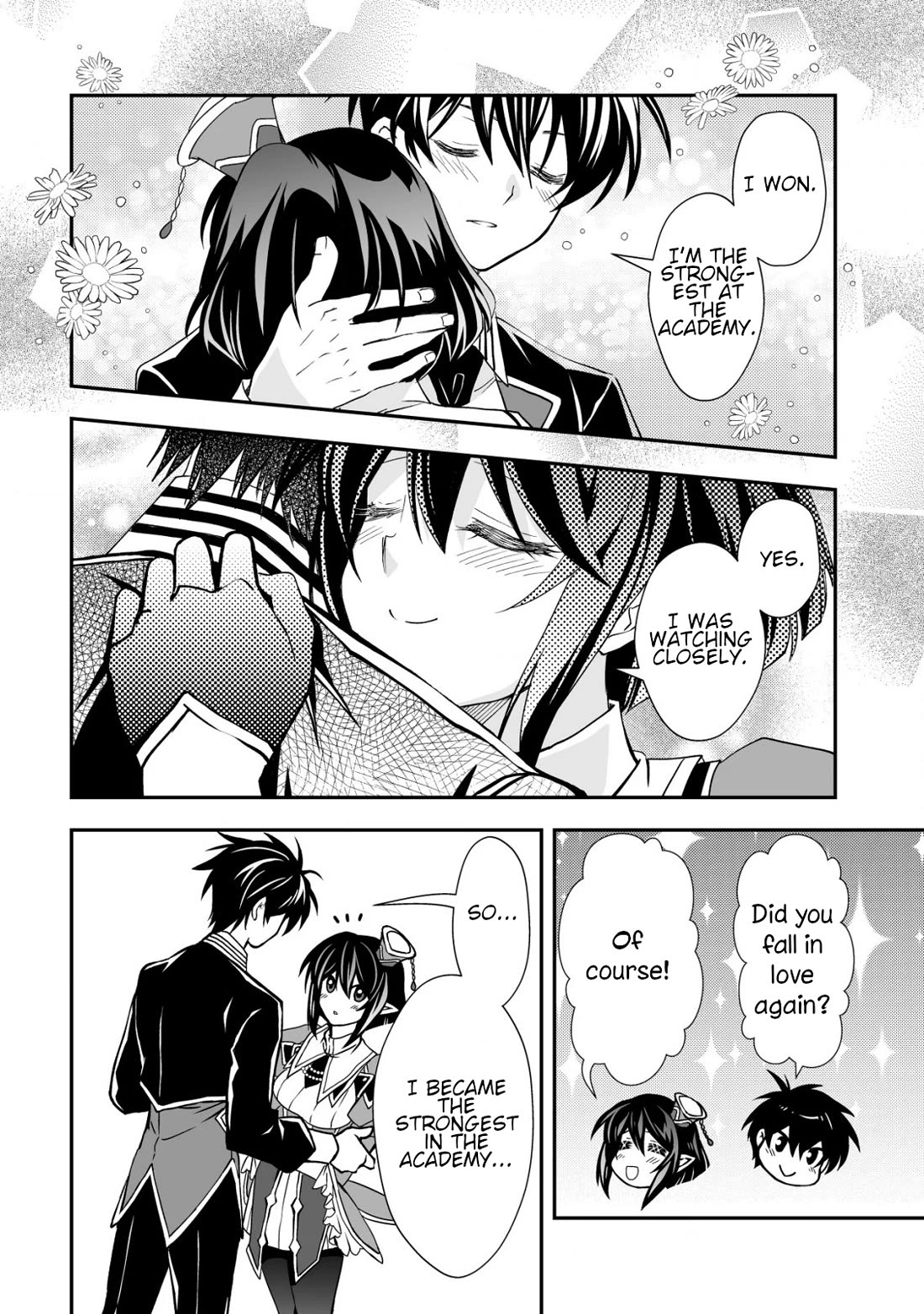 Level 1 no Saikyou kenja ~Noroi de sai kakyuu mahou shika tsukaenaikedo, kami no kanchigai de mugen no maryoku o te ni ire saikyou ni~ Chapter 33 page 28 - Chapter 33: I am the strongest sage at level 1 [END]