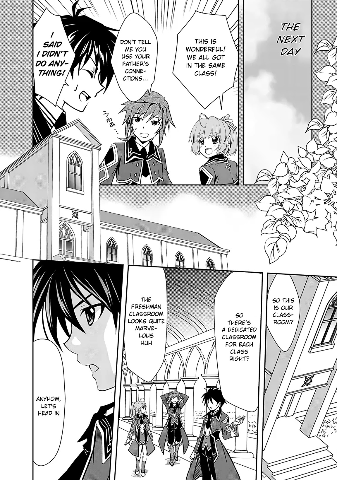 Level 1 no Saikyou kenja ~Noroi de sai kakyuu mahou shika tsukaenaikedo, kami no kanchigai de mugen no maryoku o te ni ire saikyou ni~ Chapter 4 page 10 - Chapter 4: The girl that I saved became a friend