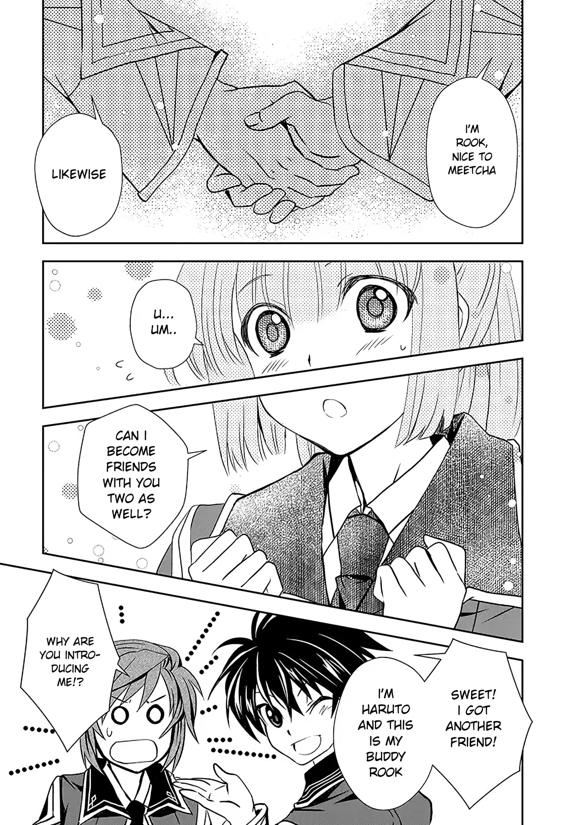 Level 1 no Saikyou kenja ~Noroi de sai kakyuu mahou shika tsukaenaikedo, kami no kanchigai de mugen no maryoku o te ni ire saikyou ni~ Chapter 4 page 5 - Chapter 4: The girl that I saved became a friend