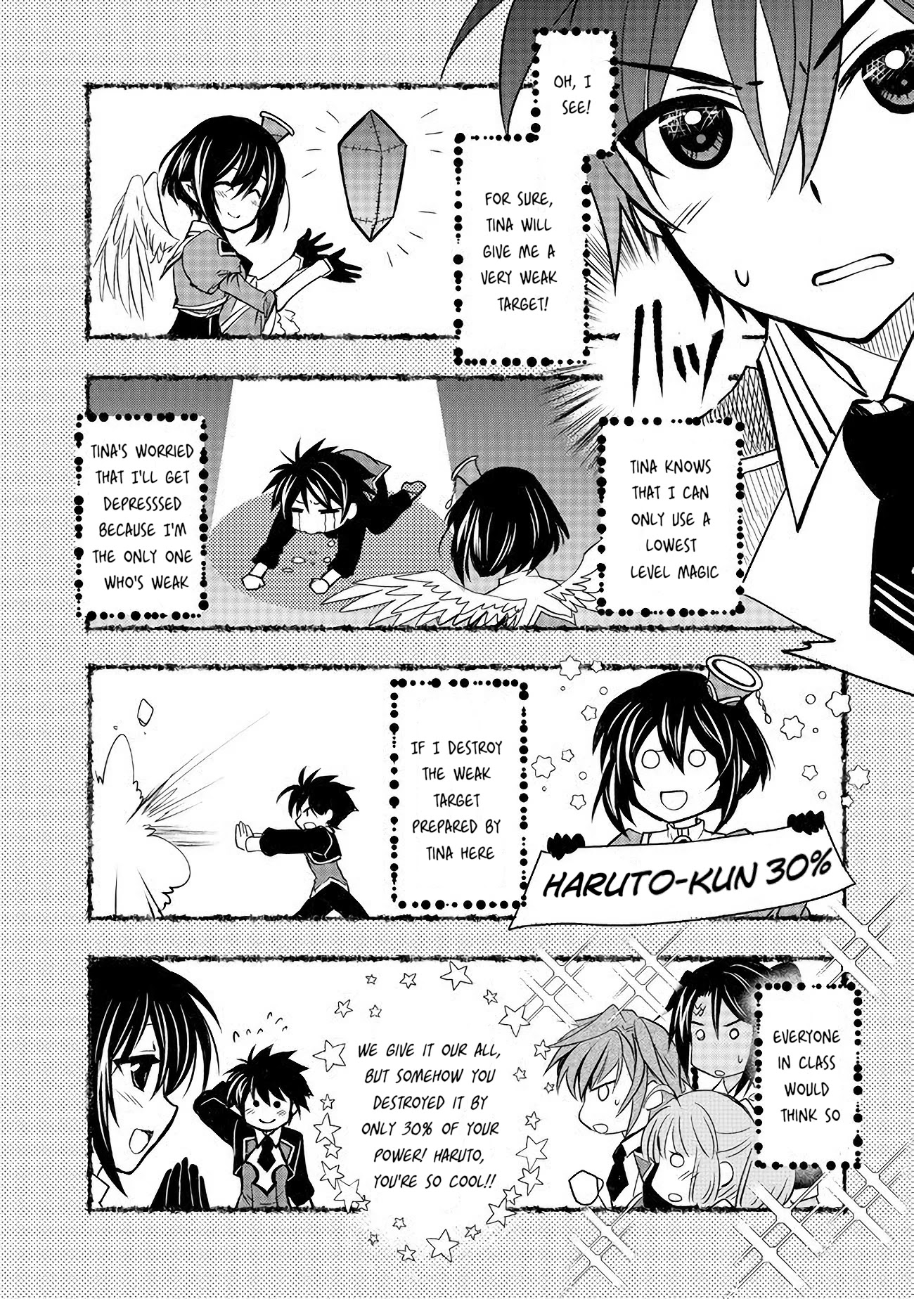 Level 1 no Saikyou kenja ~Noroi de sai kakyuu mahou shika tsukaenaikedo, kami no kanchigai de mugen no maryoku o te ni ire saikyou ni~ Chapter 6 page 12 - Chapter 6: All my classmates were cheat level