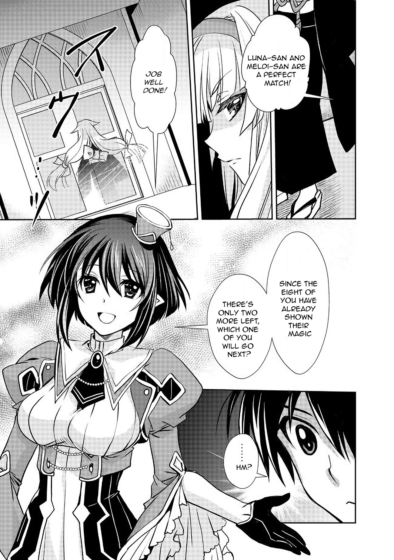 Level 1 no Saikyou kenja ~Noroi de sai kakyuu mahou shika tsukaenaikedo, kami no kanchigai de mugen no maryoku o te ni ire saikyou ni~ Chapter 6 page 5 - Chapter 6: All my classmates were cheat level