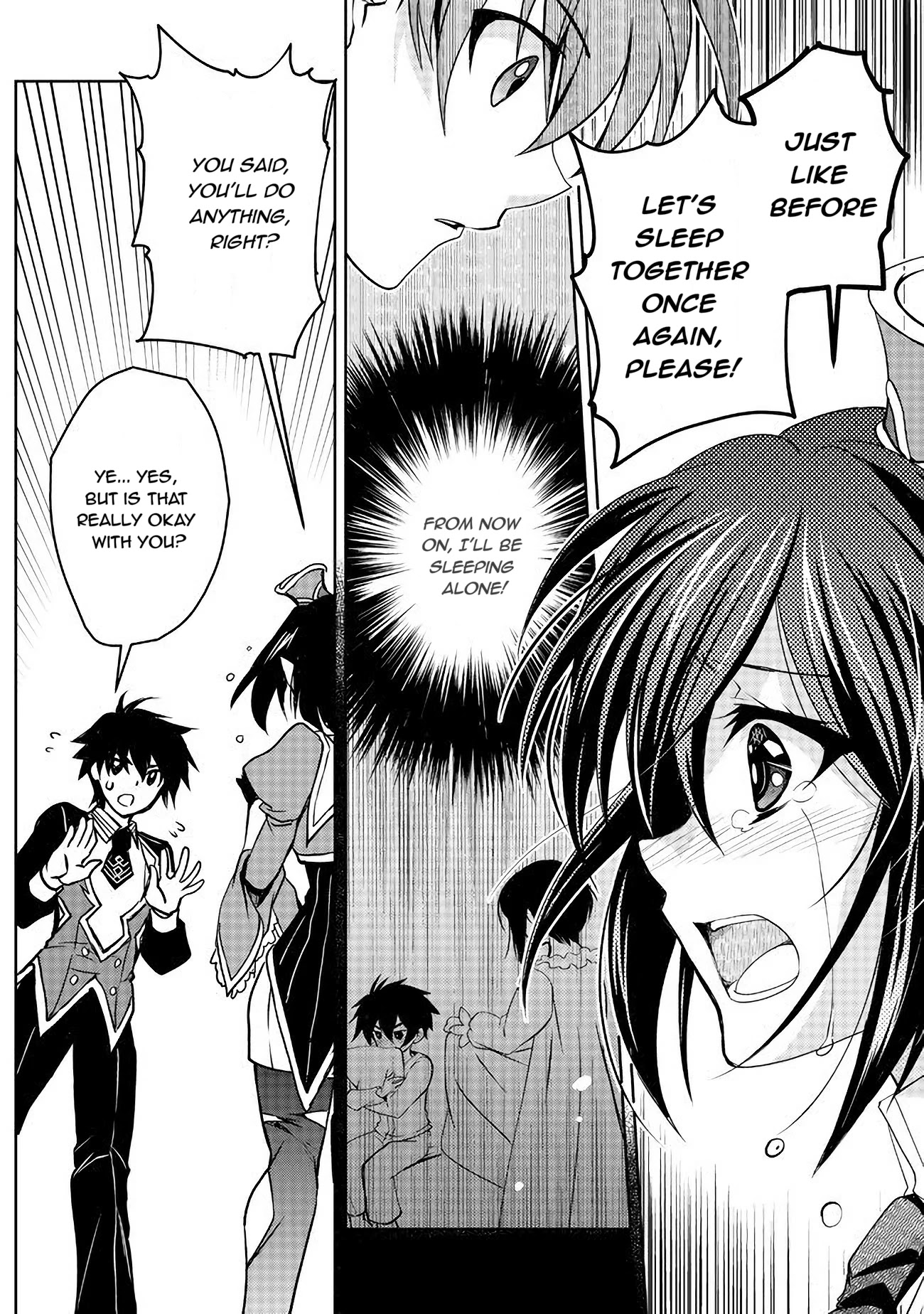 Level 1 no Saikyou kenja ~Noroi de sai kakyuu mahou shika tsukaenaikedo, kami no kanchigai de mugen no maryoku o te ni ire saikyou ni~ Chapter 7 page 12 - Chapter 7: The lowest level magic was extremely powerful