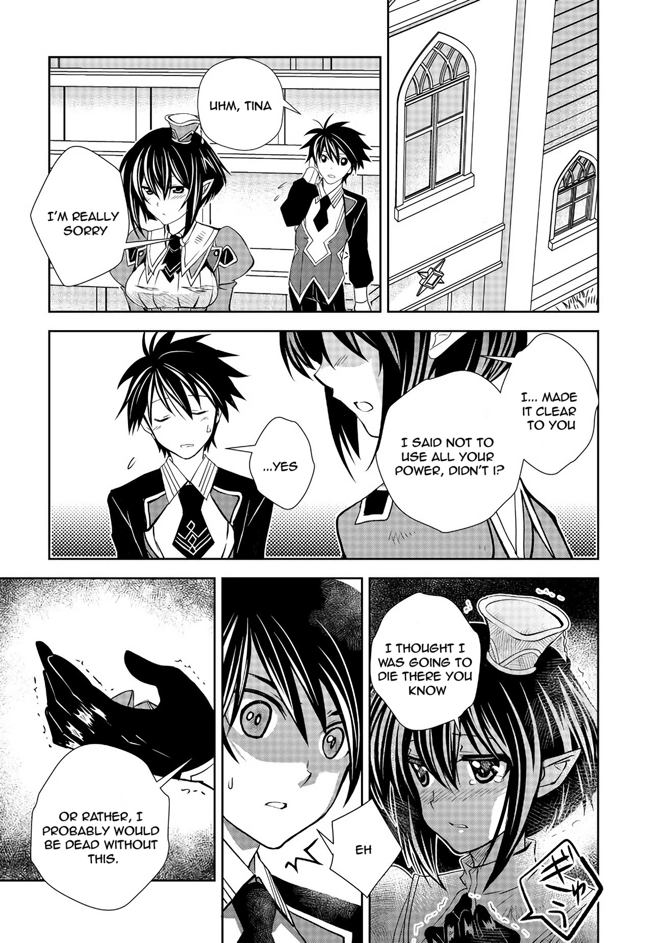 Level 1 no Saikyou kenja ~Noroi de sai kakyuu mahou shika tsukaenaikedo, kami no kanchigai de mugen no maryoku o te ni ire saikyou ni~ Chapter 7 page 9 - Chapter 7: The lowest level magic was extremely powerful