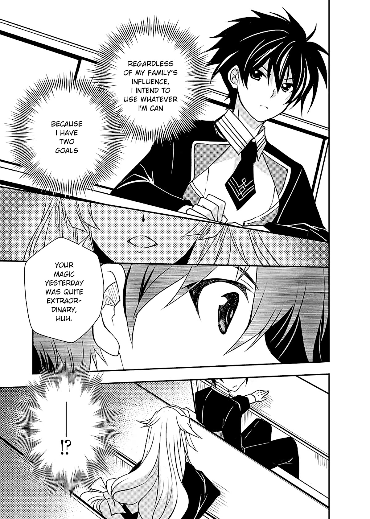 Level 1 no Saikyou kenja ~Noroi de sai kakyuu mahou shika tsukaenaikedo, kami no kanchigai de mugen no maryoku o te ni ire saikyou ni~ Chapter 9 page 3 - Chapter 9: My classmate signed me into a contract