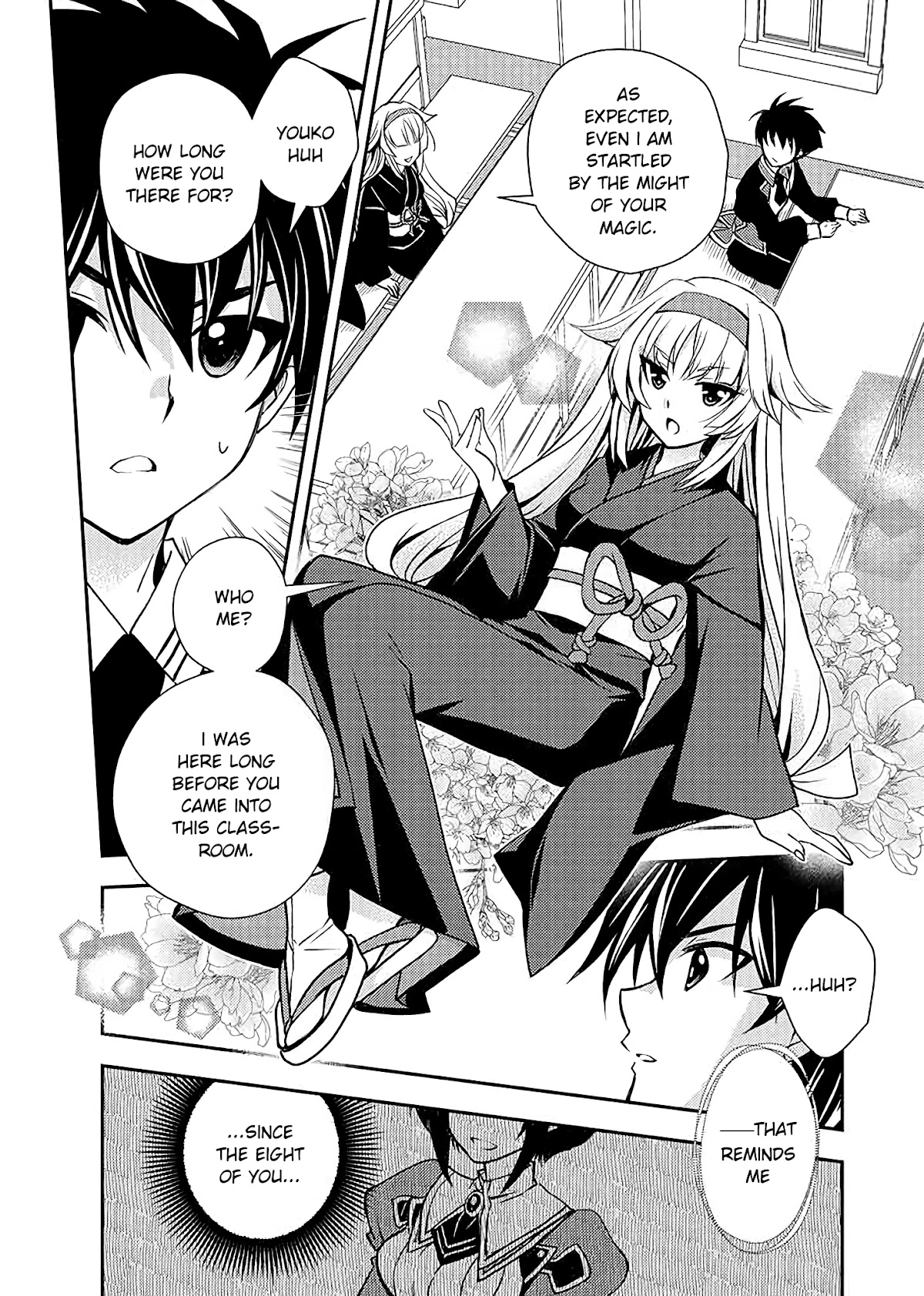 Level 1 no Saikyou kenja ~Noroi de sai kakyuu mahou shika tsukaenaikedo, kami no kanchigai de mugen no maryoku o te ni ire saikyou ni~ Chapter 9 page 4 - Chapter 9: My classmate signed me into a contract
