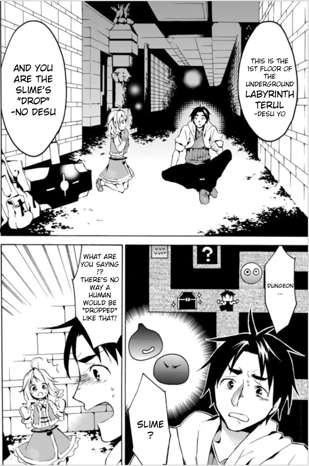 Level 1 with S-rank Drop Rate is the Strongest Chapter 1 page 10 - Chapter 1: Strongest or Weakest!? Which Way Is it, My Skill!?