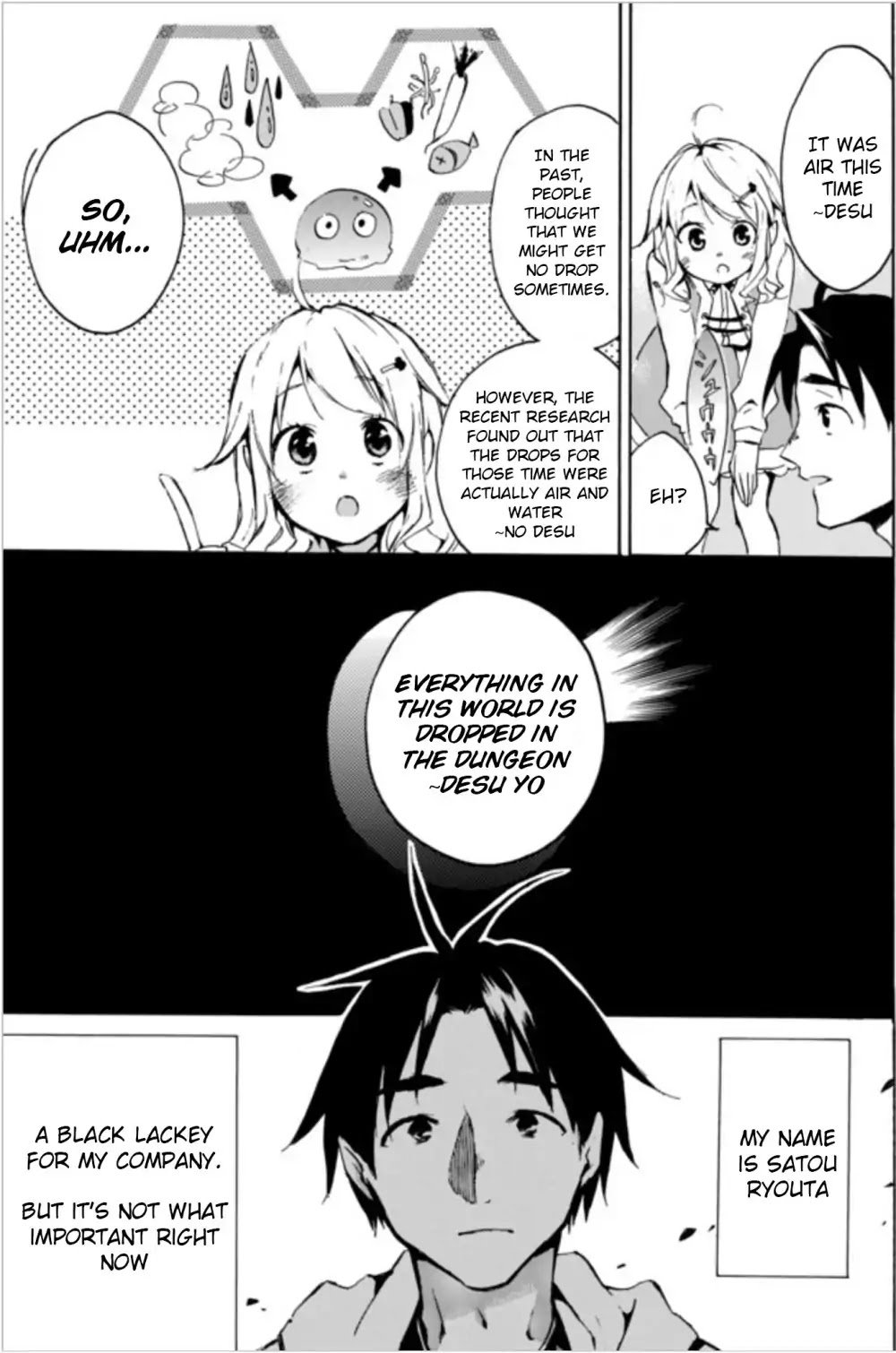 Level 1 with S-rank Drop Rate is the Strongest Chapter 1 page 23 - Chapter 1: Strongest or Weakest!? Which Way Is it, My Skill!?