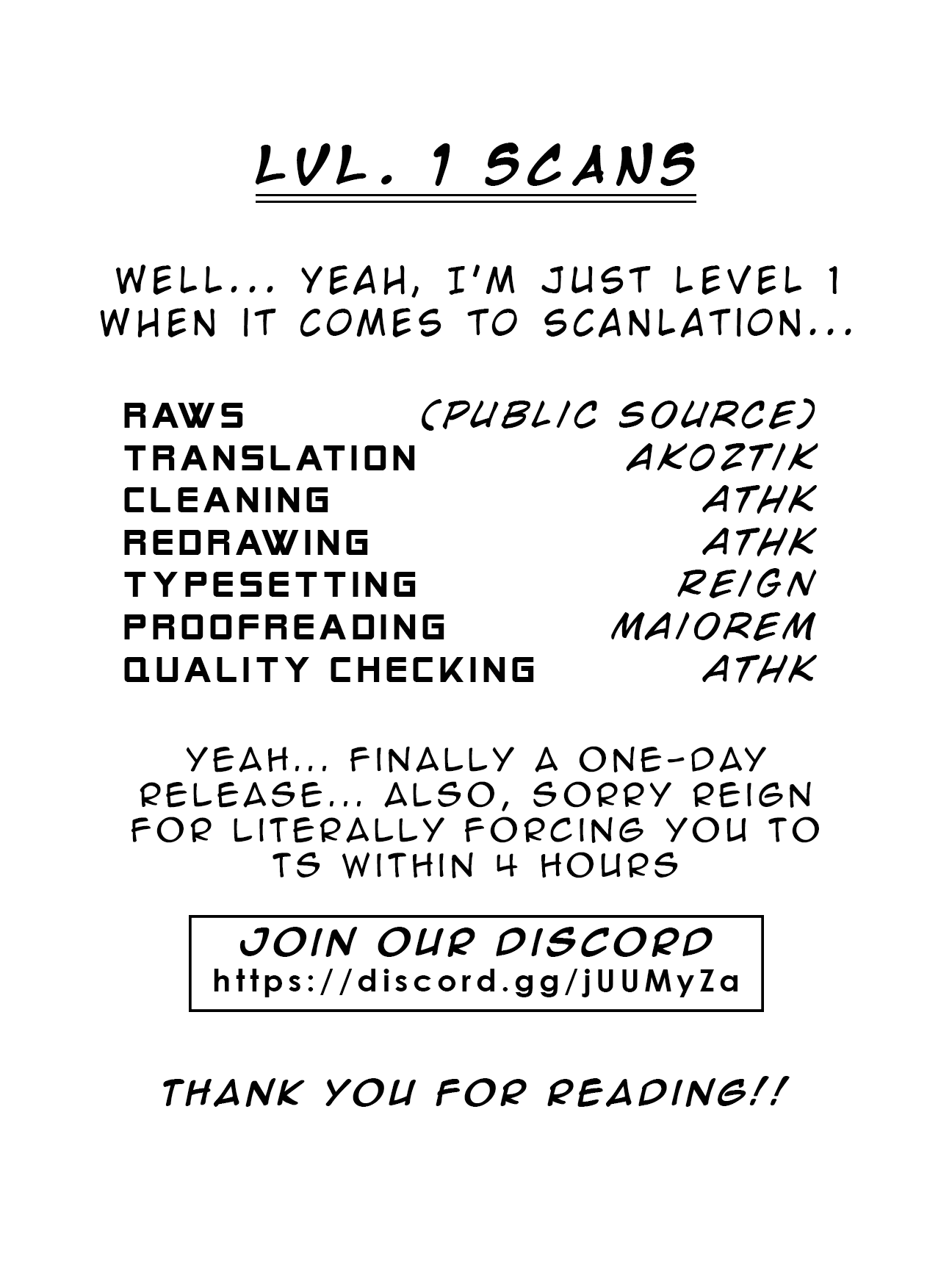 Level 1 with S-rank Drop Rate is the Strongest Chapter 15.2 page 14 - Chapter 15.2
