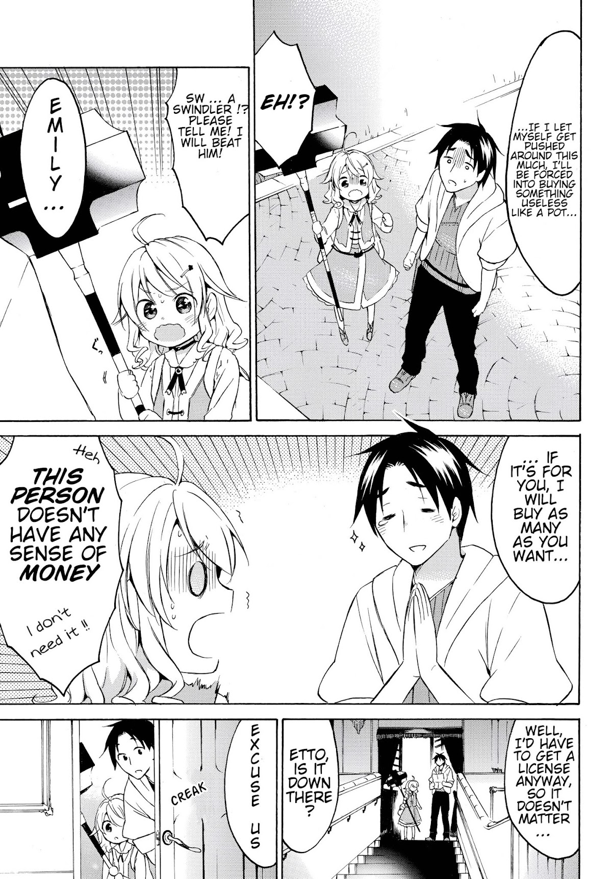 Level 1 with S-rank Drop Rate is the Strongest Chapter 23 page 12 - Chapter 23: Get a license and buy a pot !?