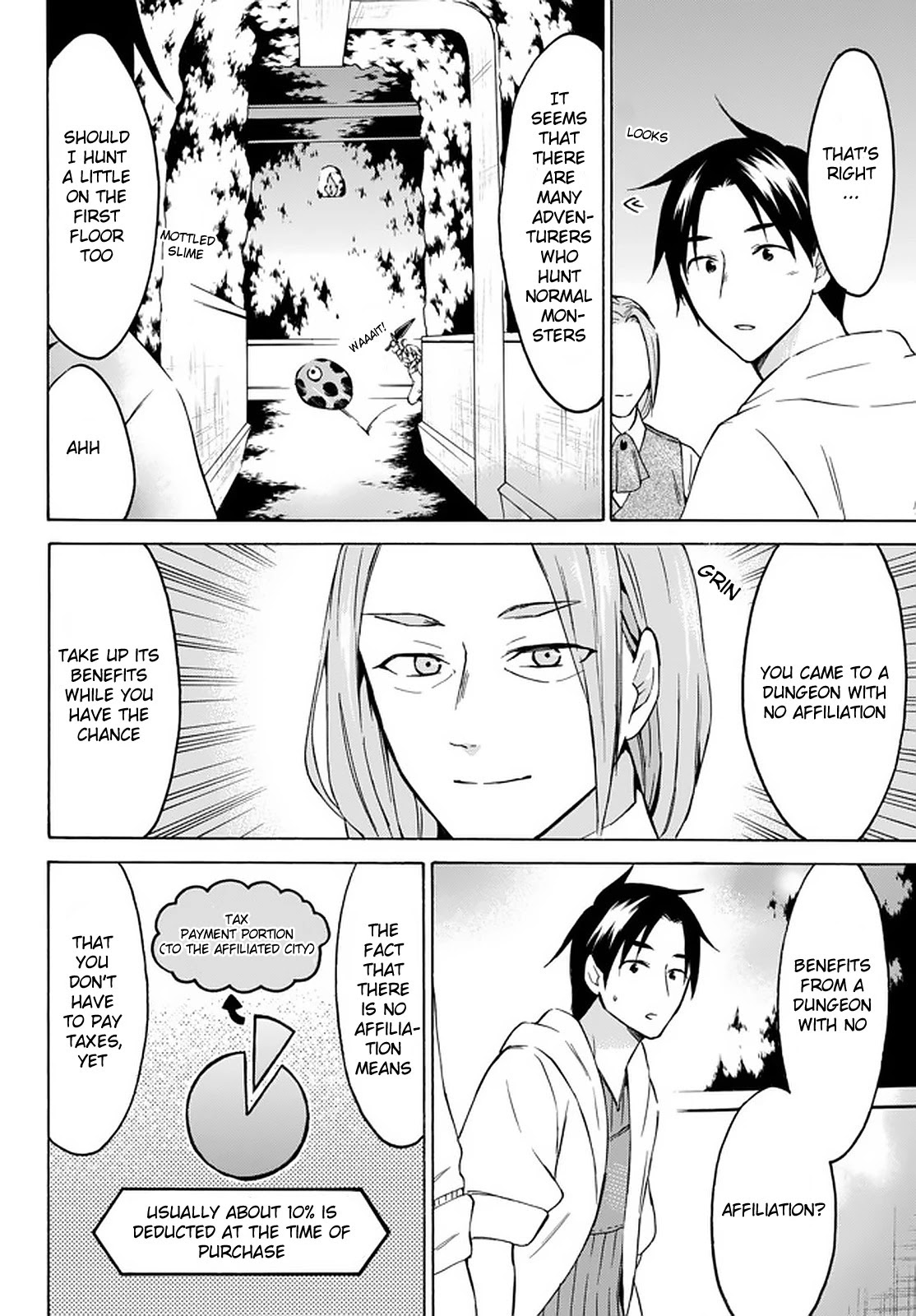 Level 1 with S-rank Drop Rate is the Strongest Chapter 26 page 4 - Chapter 26: The Thanks gift