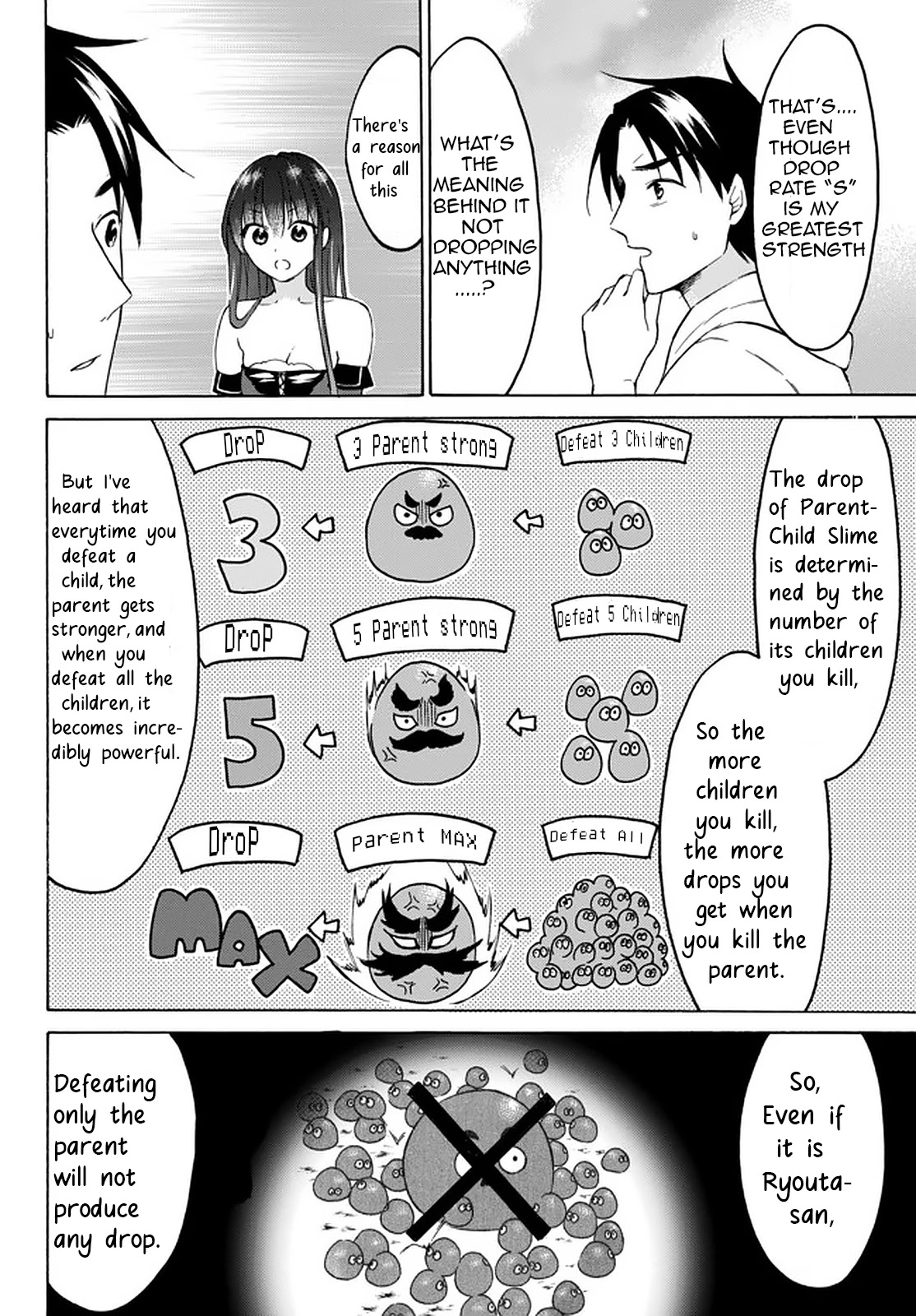 Level 1 with S-rank Drop Rate is the Strongest Chapter 32.2 page 13 - Chapter 32.2