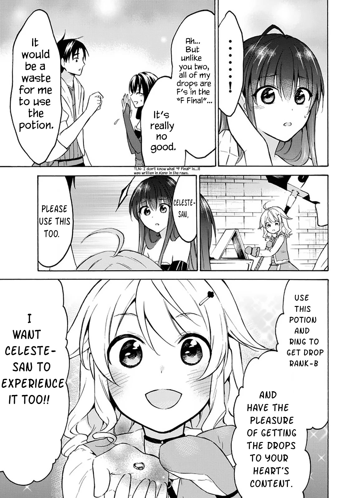 Level 1 with S-rank Drop Rate is the Strongest Chapter 37 page 32 - Chapter 37
