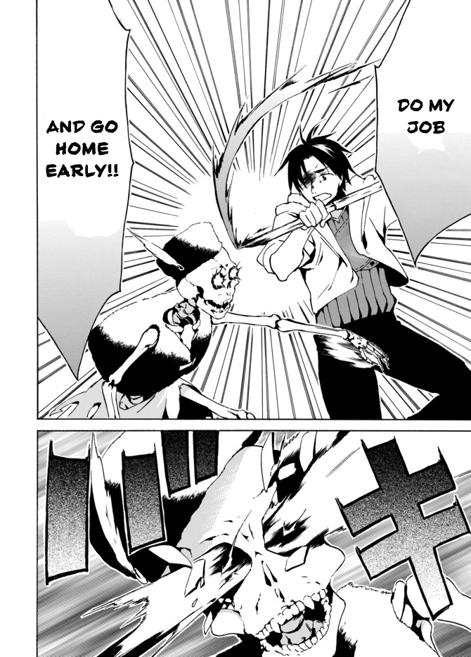 Level 1 with S-rank Drop Rate is the Strongest Chapter 4 page 20 - Chapter 4: Do your job and go home early