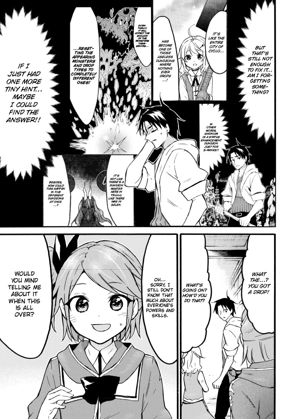 Level 1 with S-rank Drop Rate is the Strongest Chapter 47 page 21 - Chapter 47