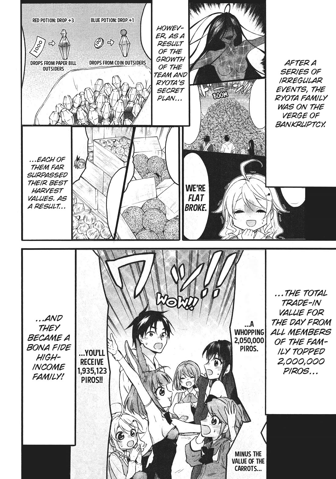 Level 1 with S-rank Drop Rate is the Strongest Chapter 55 page 4 - Chapter 55
