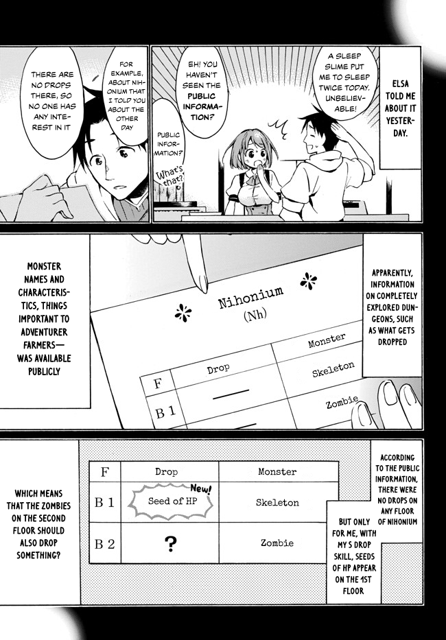 Level 1 with S-rank Drop Rate is the Strongest Chapter 6 page 3 - Chapter 6: Dance with Zombies to Raise Status!?