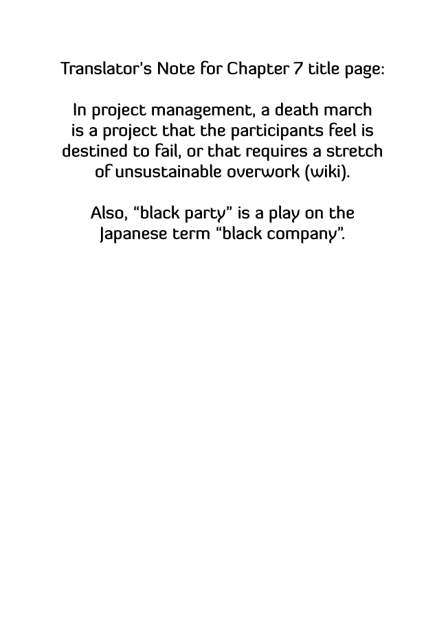 Level 1 with S-rank Drop Rate is the Strongest Chapter 7 page 33 - Chapter 7: A Black Party’s Death March!?