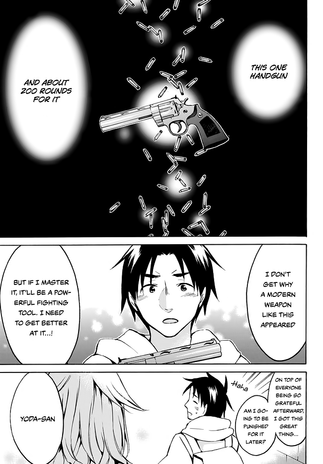 Level 1 with S-rank Drop Rate is the Strongest Chapter 9 page 14 - Chapter 9: The Black and Quick Ones Should Please Go Away