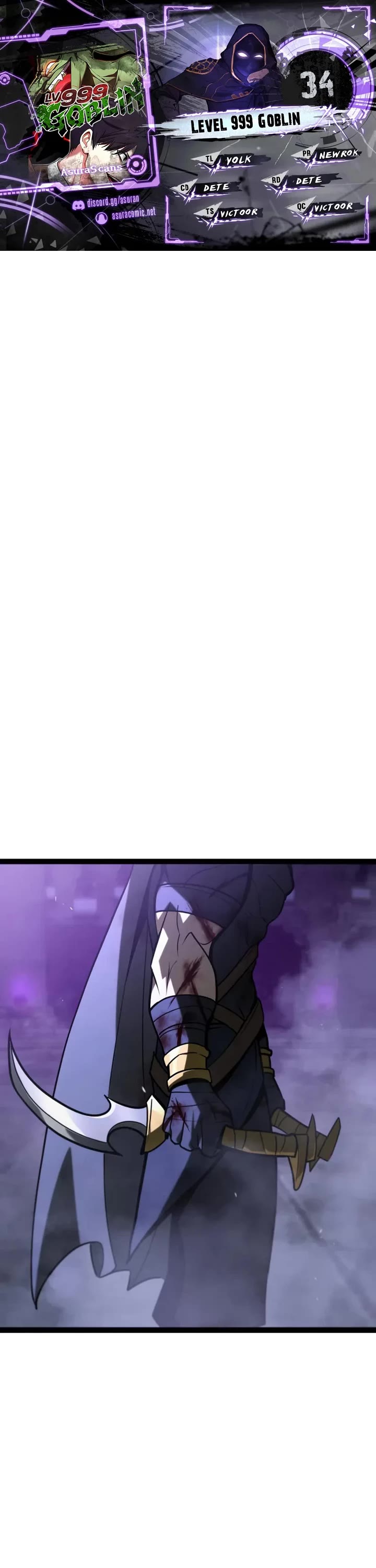 Level 999 Goblin Chapter 34 page 1 - Chapter 34