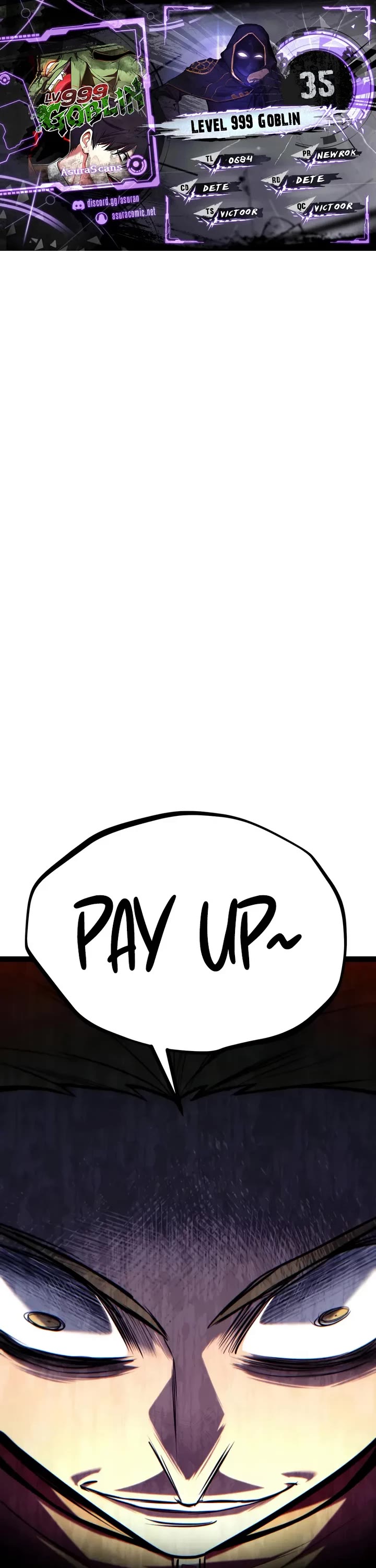 Level 999 Goblin Chapter 35 page 1 - Chapter 35