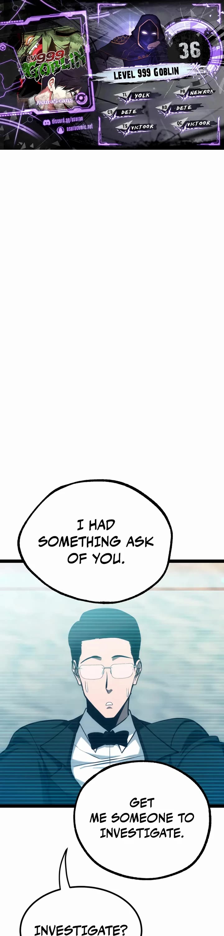 Level 999 Goblin Chapter 36 page 1 - Chapter 36
