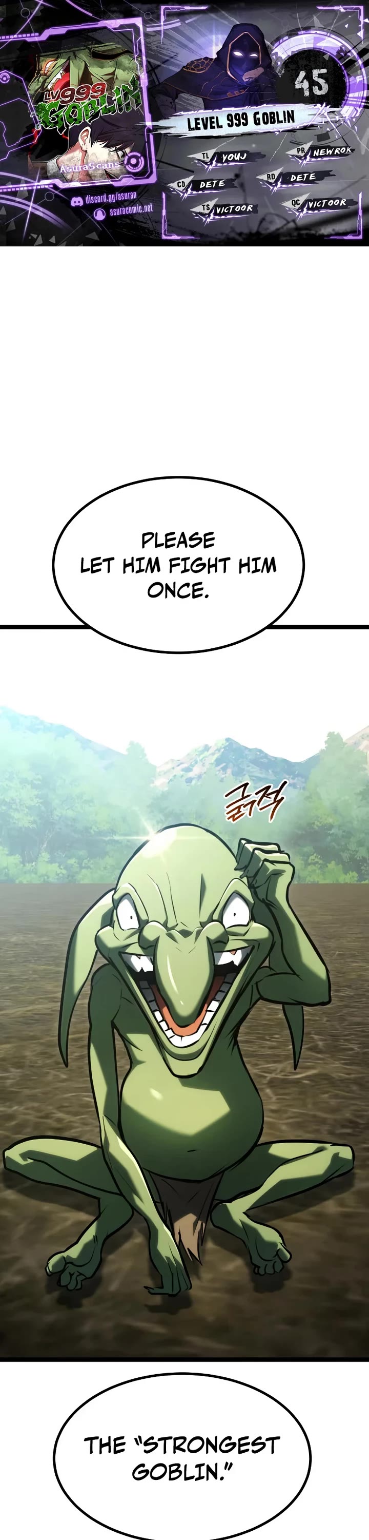 Level 999 Goblin Chapter 45 page 1 - Chapter 45